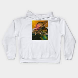 Saturn Down Kids Hoodie